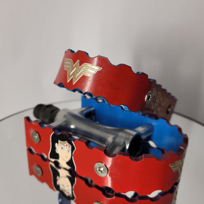 WONDER WOMAN BICYCLE PEDALS
