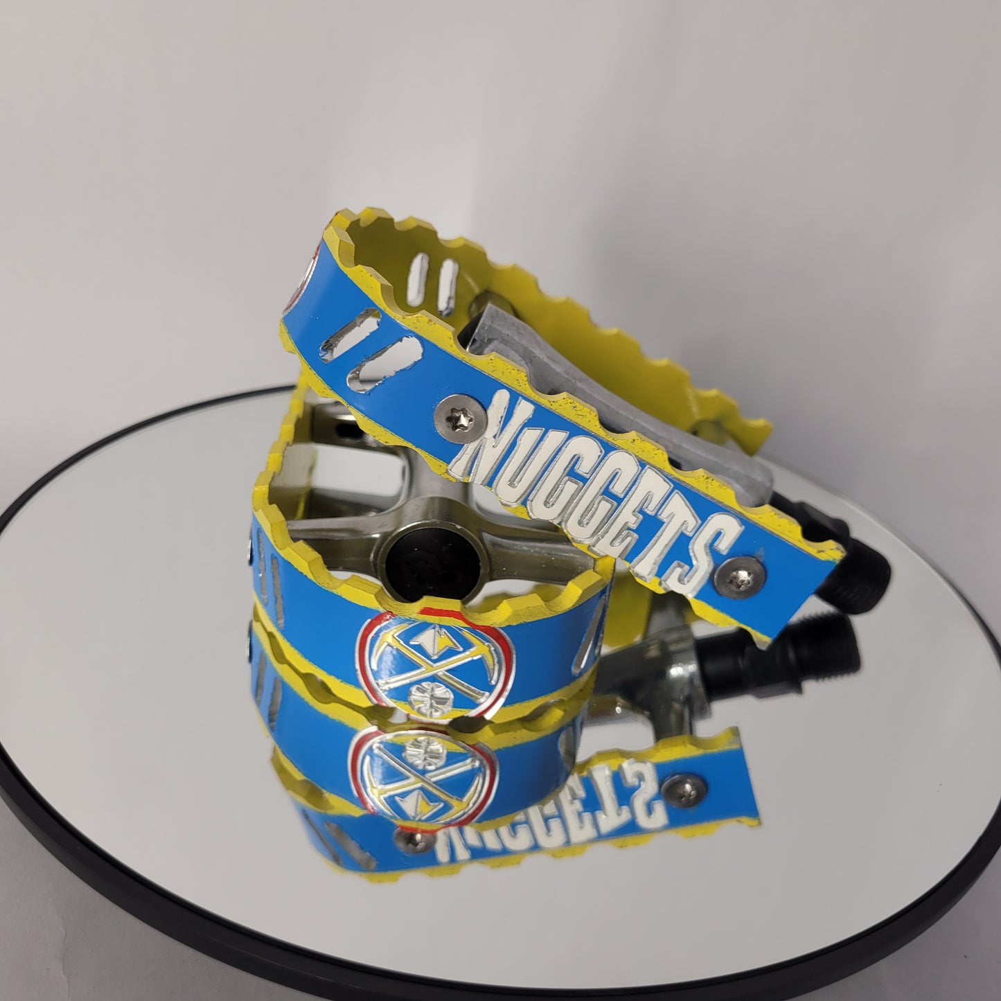 DENVER NUGGETS BICYCLE PEDALS